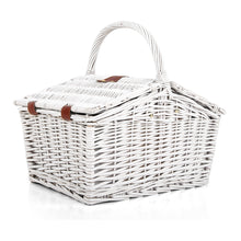 Load image into Gallery viewer, Alfresco 2 Person Picnic Basket Set Insulated Blanket Bag
