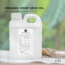 Load image into Gallery viewer, 5L Organic Hemp Seed Oil - Cold Pressed Food Grade Healthy Oils Foods