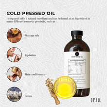 Load image into Gallery viewer, 250ml Organic Hemp Seed Oil - Cold Pressed Food Grade Healthy Oils Foods
