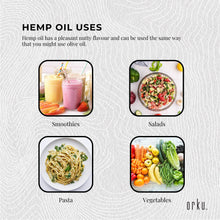 Load image into Gallery viewer, 500ml Organic Hemp Seed Oil - Cold Pressed Food Grade Healthy Oils Foods
