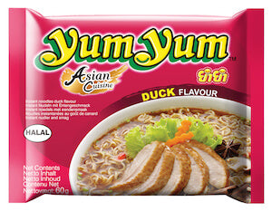 YUM YUM INSTANT NOODLE DUCK FLAVOUR 60G