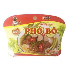 NOSAFOOD PHO BO CUBE BEEF FLAVOUR 75G