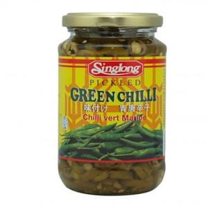 SINGLONG PICKLED GREEN CHILLI 340G